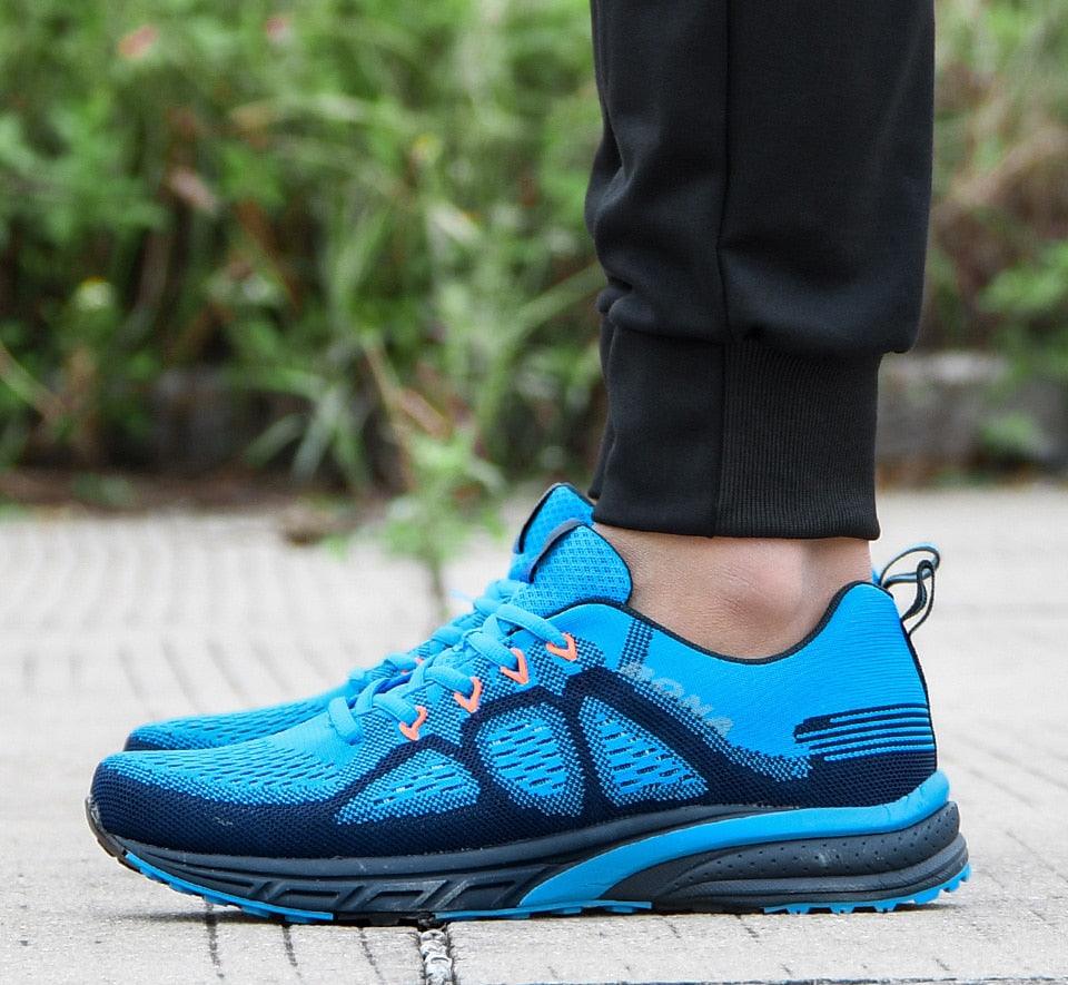 Men's Breathable Mesh Running Sneakers Lightweight Sport Shoes