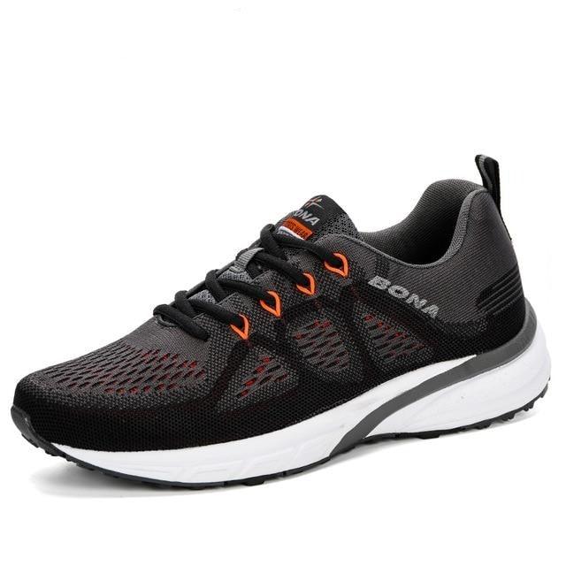 Men's Breathable Mesh Running Sneakers Lightweight Sport Shoes