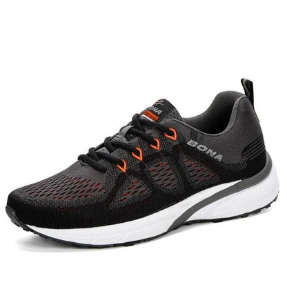 Men's Breathable Mesh Running Sneakers Lightweight Sport Shoes