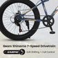 Elecony 24 Inch Fat Tire Bike - Adult/Youth