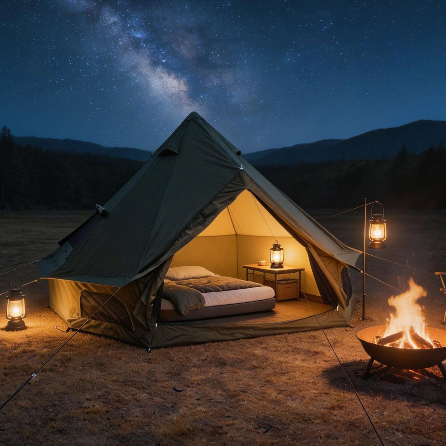 4 Season Bell Tent 9.8 FT