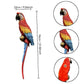 Hanging Scarlet Macaw Parrot Statue