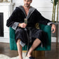 Men’s Robe with Hood – Ultra-Soft Plush Comfort for Everyday Use
