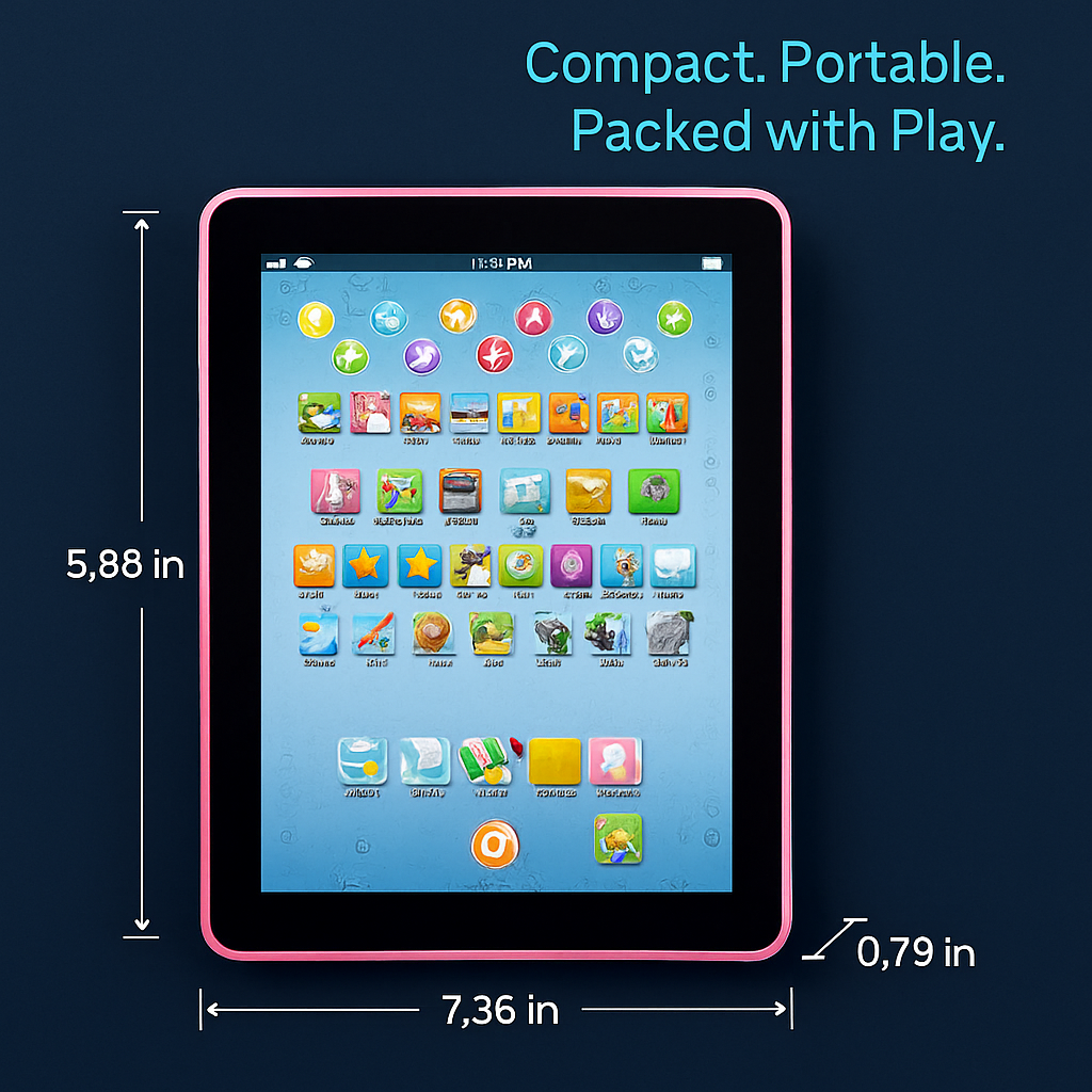 Baby Learning Tablet for ABC Letters and Numbers