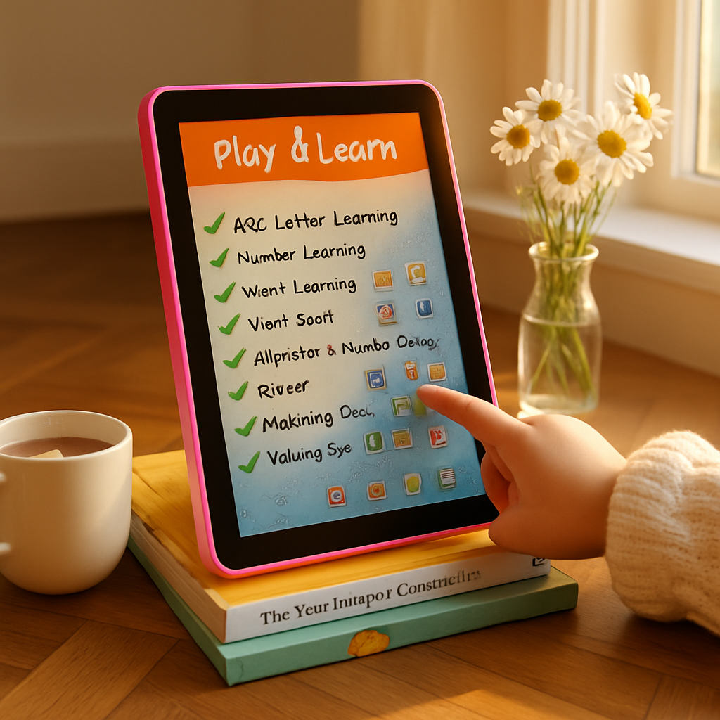 Baby Learning Tablet for ABC Letters and Numbers