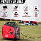 2500W Inverter Gas Generator w/ CO Alert HB5020C
