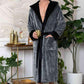 Men’s Robe with Hood – Ultra-Soft Plush Comfort for Everyday Use