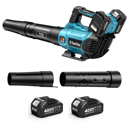 550 CFM Cordless Leaf Blower with 2 Batteries and Charger