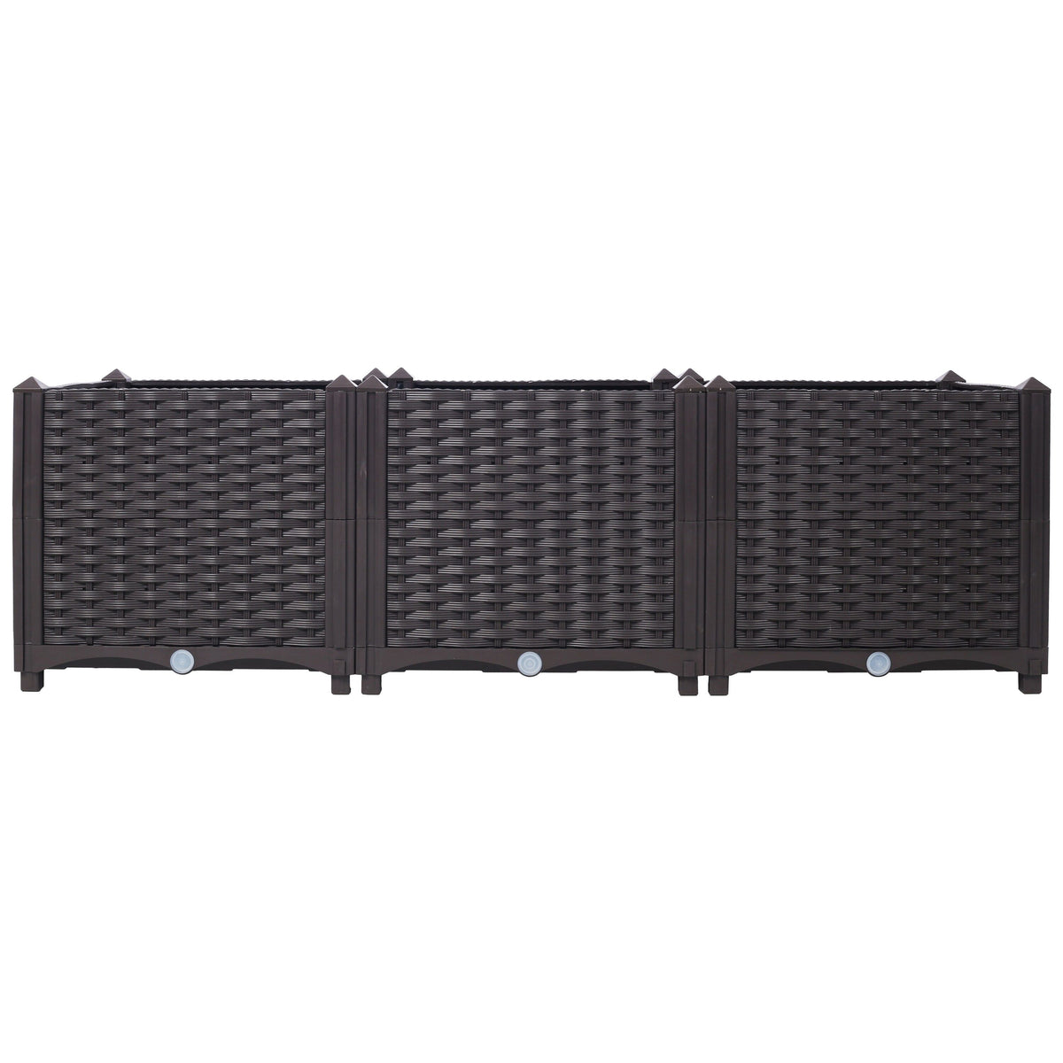 Self-Watering Polypropylene Raised Garden Bed Planter Box