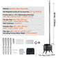 VEVOR Alloy Steel Camping Tent Wood Stove with Chimney Pipes and Gloves