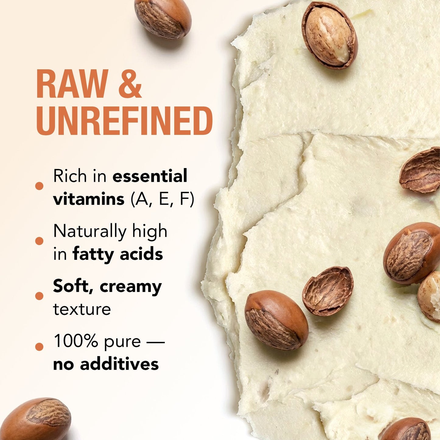 100% White Shea Butter - Creamy