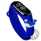 Kids Led Digital Sports Watch Waterproof Silicone Animal Charm
