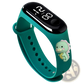 Kids Led Digital Sports Watch Waterproof Silicone Animal Charm