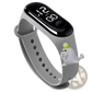 Kids Led Digital Sports Watch Waterproof Silicone Animal Charm