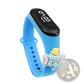 Kids Led Digital Sports Watch Waterproof Silicone Animal Charm