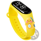 Kids Led Digital Sports Watch Waterproof Silicone Animal Charm