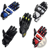 Leather Motorcycle Racing Gloves Ventilated Padding