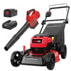 40V 17'' Cordless Lawn Mower & 40V Leaf Blower Combo Kit MB2480C