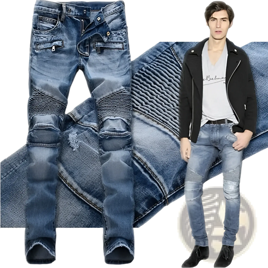 Men's Protective Motorcycle Denim Jeans