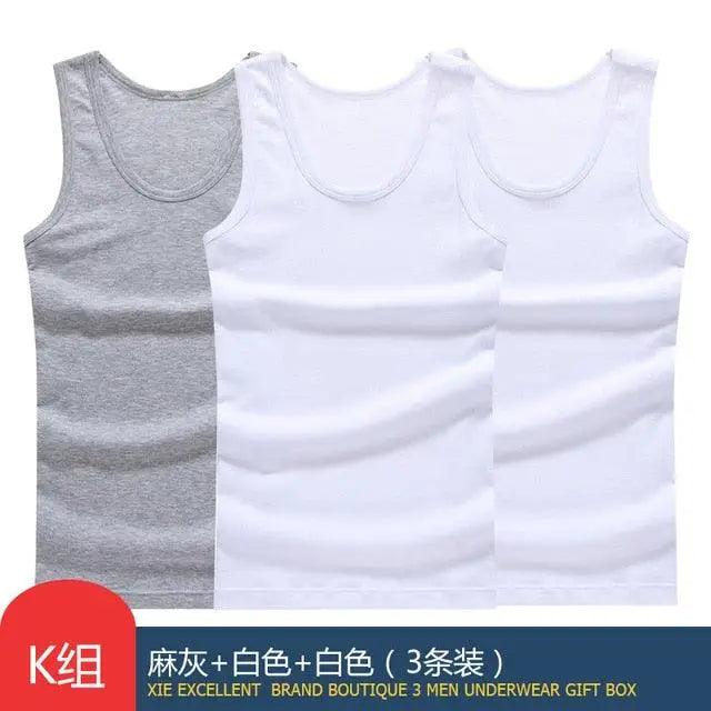 Men's Soft Cotton Sleeveless Muscle Tank Top O-Neck
