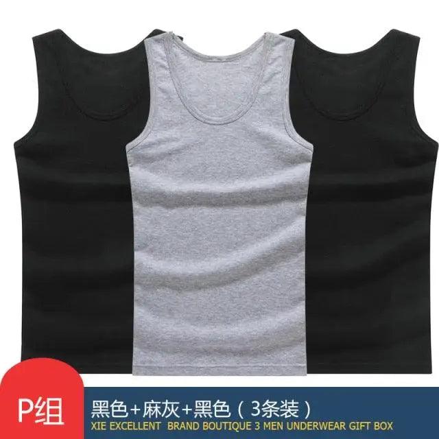 Men's Soft Cotton Sleeveless Muscle Tank Top O-Neck
