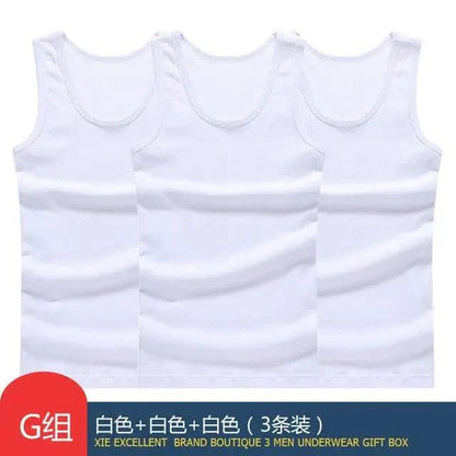 Men's Soft Cotton Sleeveless Muscle Tank Top O-Neck