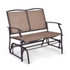 Outdoor Iron Patio Rocking Chair for Backyard Lawn