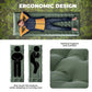Ultra-Light Inflatable Sleeping Pad with Built-In Pillow