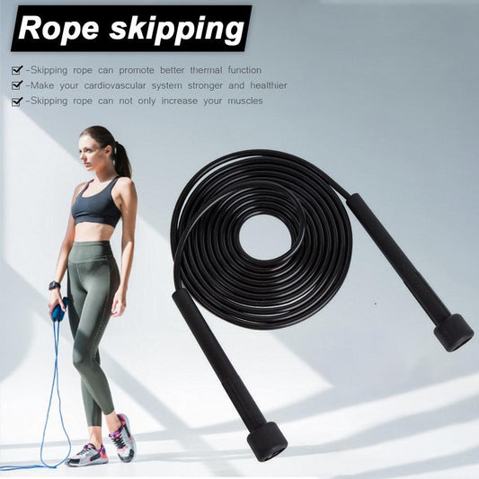 Adjustable PVC Speed Jump Rope for Fitness Exercise