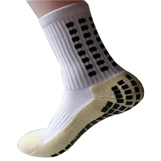 Men's Anti-Slip Cotton Soccer Grip Sports Socks Breathable