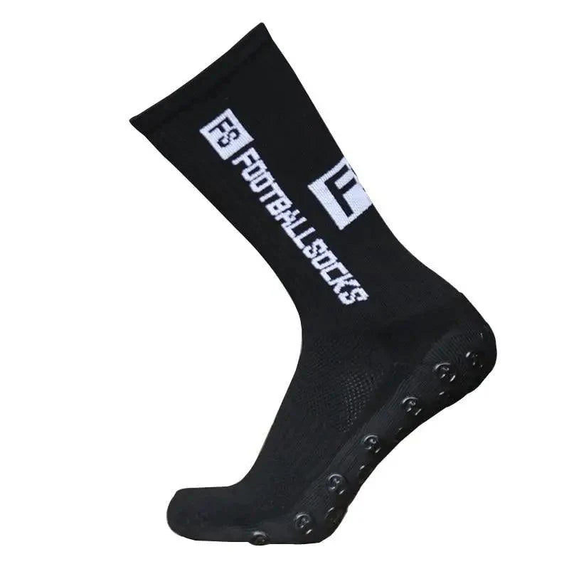 Men's Anti-Slip Cotton Soccer Grip Sports Socks Breathable