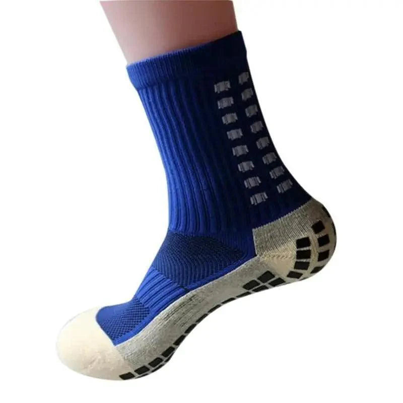 Men's Anti-Slip Cotton Soccer Grip Sports Socks Breathable