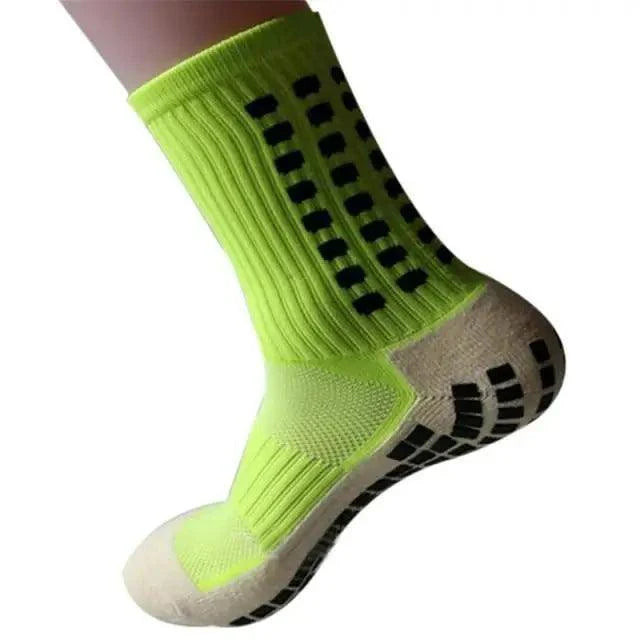 Men's Anti-Slip Cotton Soccer Grip Sports Socks Breathable