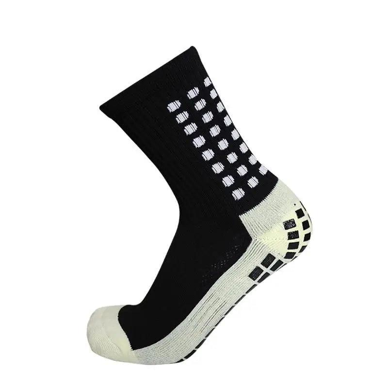 Men's Anti-Slip Cotton Soccer Grip Sports Socks Breathable