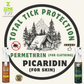 Total Tick Prevention System | Insect Repellent (for skin) + Insecticide (for gear)