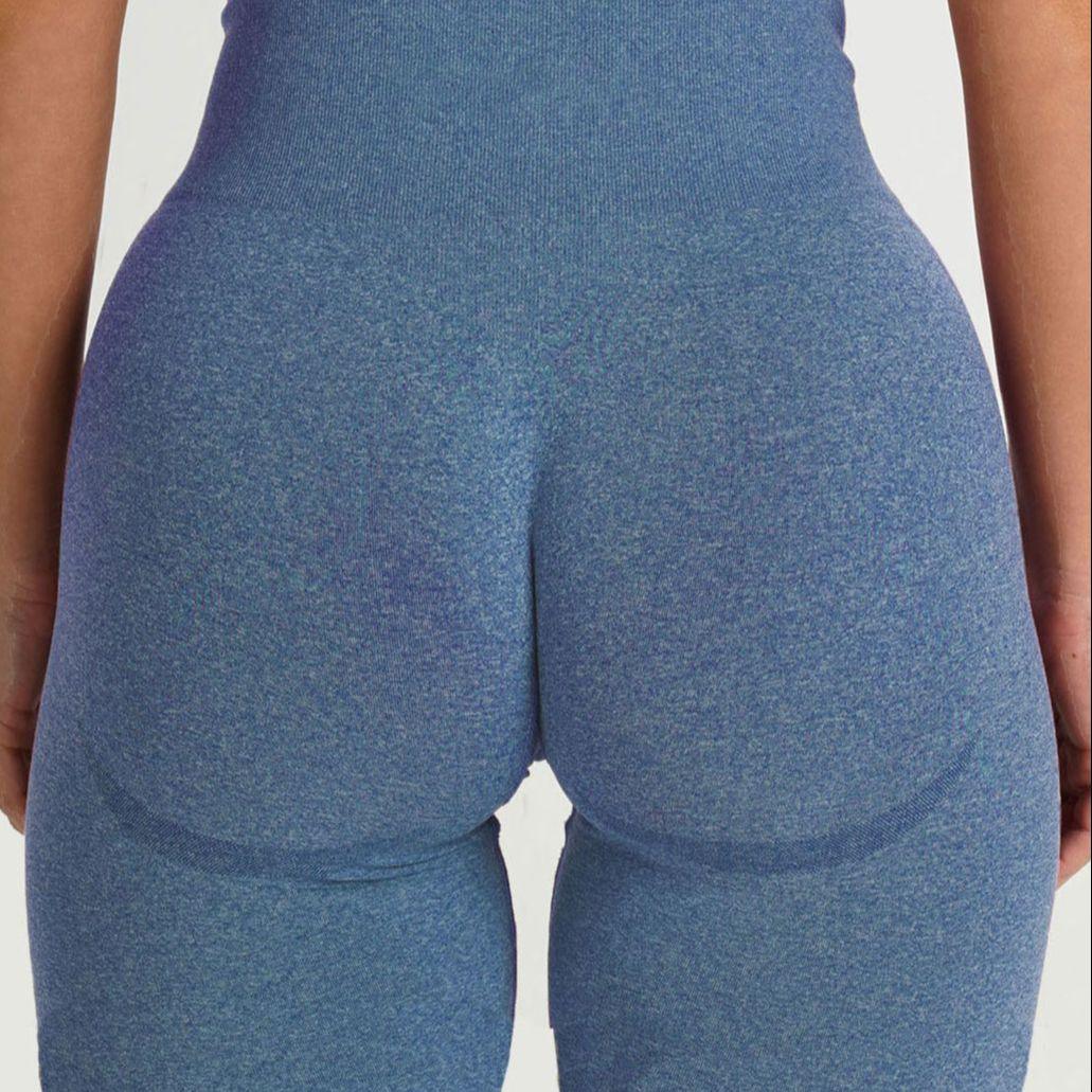 Women's Seamless High Waist Fitness Shorts Ultra Soft Leggings