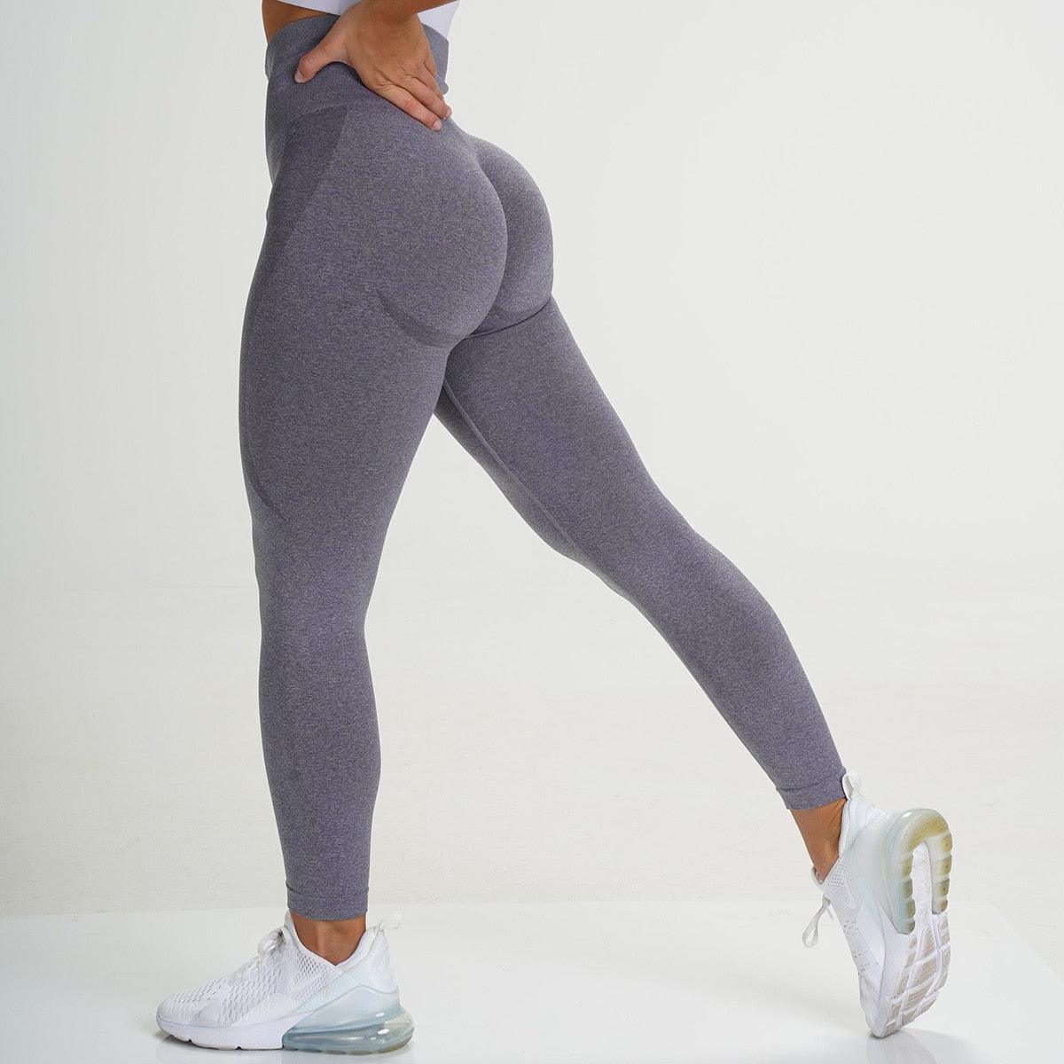 Women's Seamless High Waist Fitness Shorts Ultra Soft Leggings