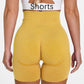 Women's Seamless High Waist Fitness Shorts Ultra Soft Leggings