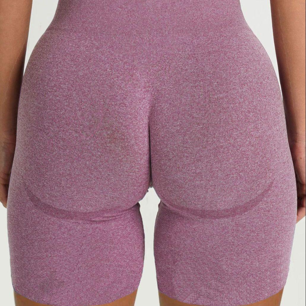 Women's Seamless High Waist Fitness Shorts Ultra Soft Leggings