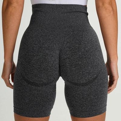 Women's Seamless High Waist Fitness Shorts Ultra Soft Leggings