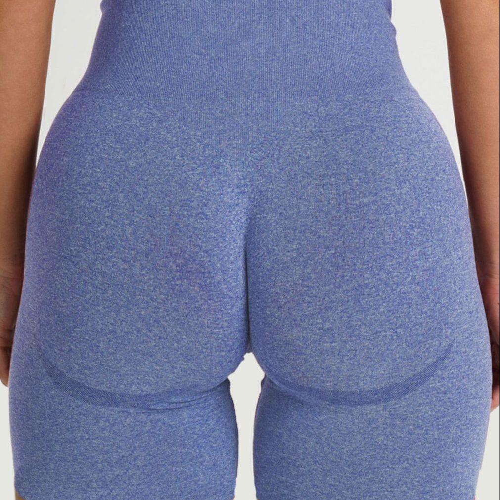 Women's Seamless High Waist Fitness Shorts Ultra Soft Leggings
