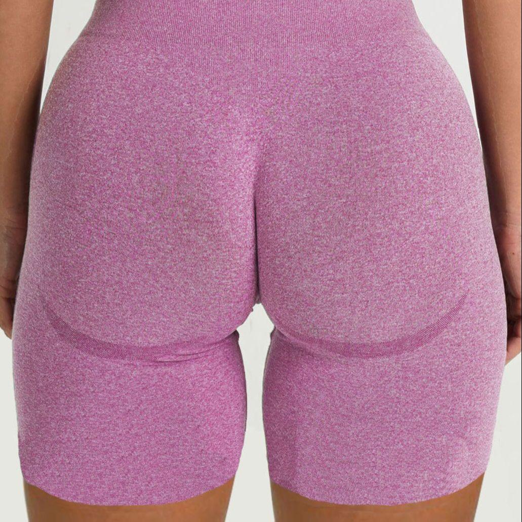 Women's Seamless High Waist Fitness Shorts Ultra Soft Leggings