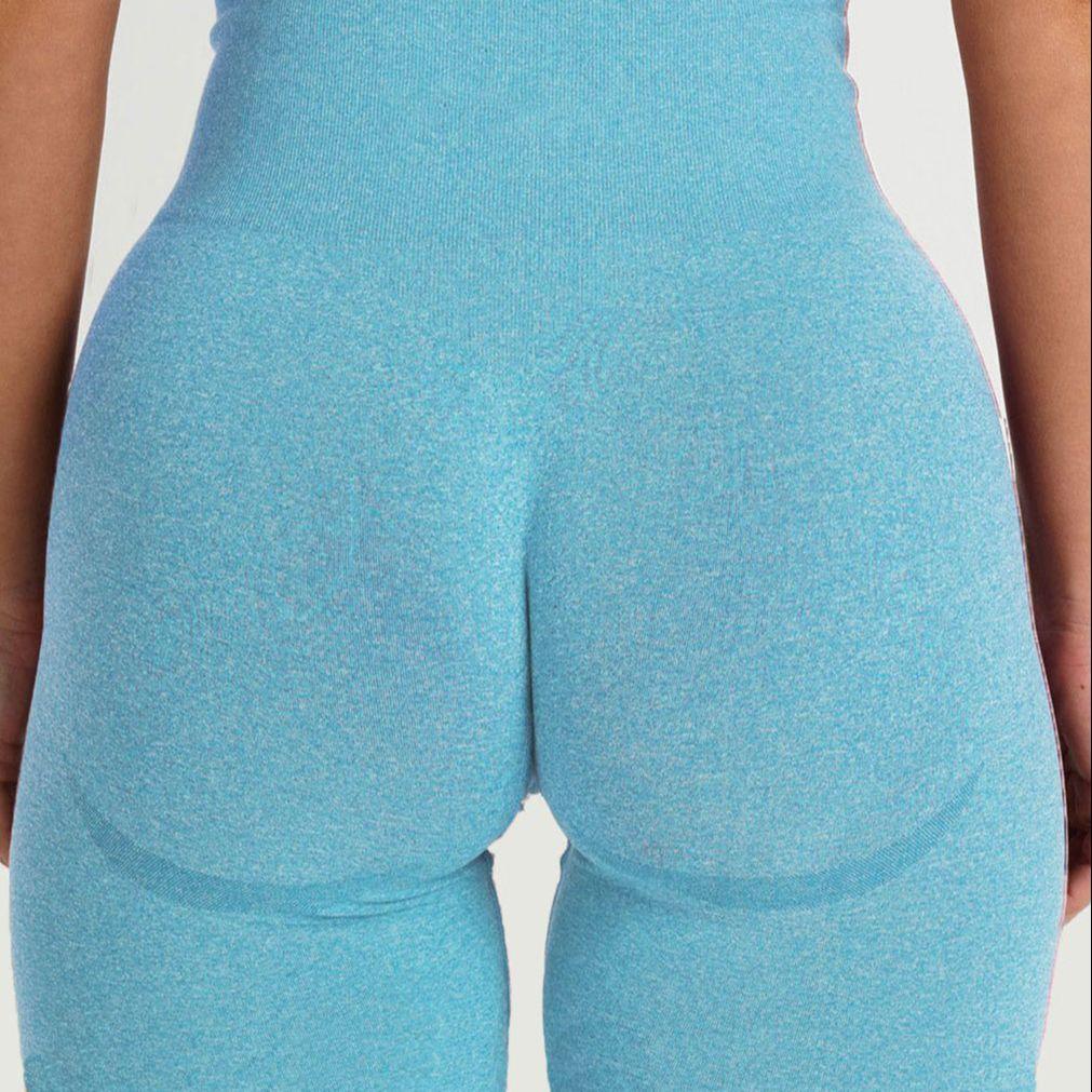 Women's Seamless High Waist Fitness Shorts Ultra Soft Leggings