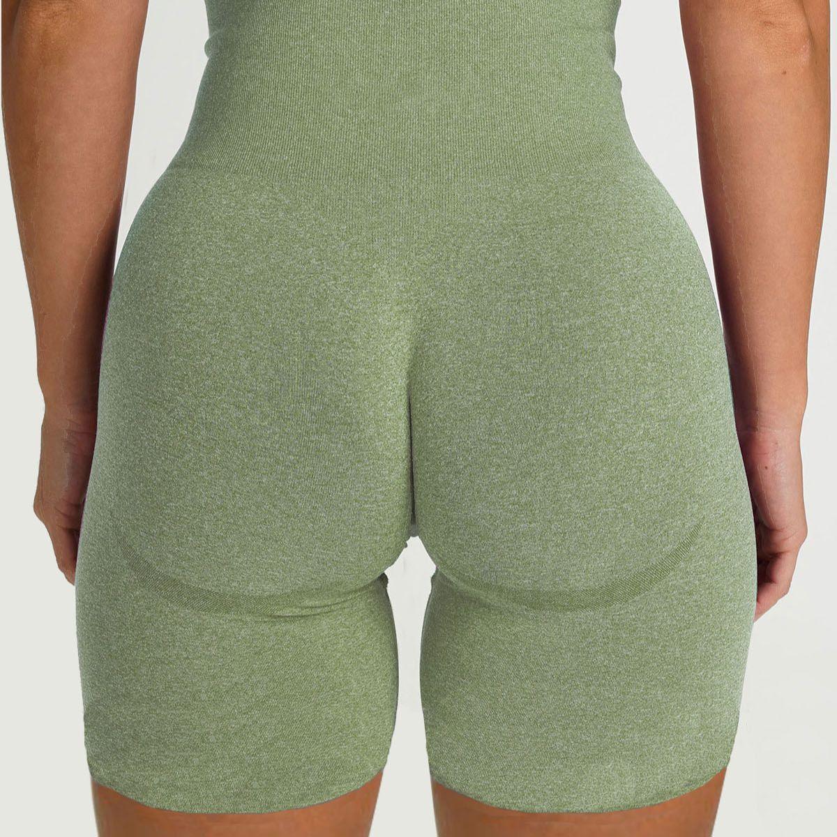 Women's Seamless High Waist Fitness Shorts Ultra Soft Leggings