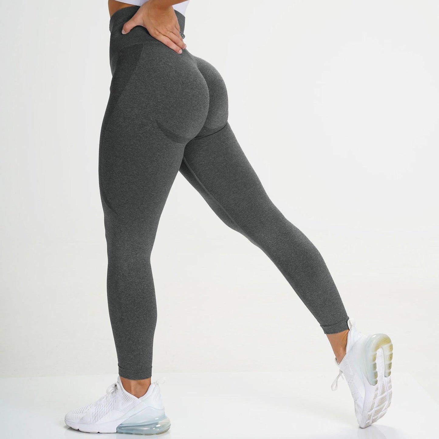 Women's Seamless High Waist Fitness Shorts Ultra Soft Leggings