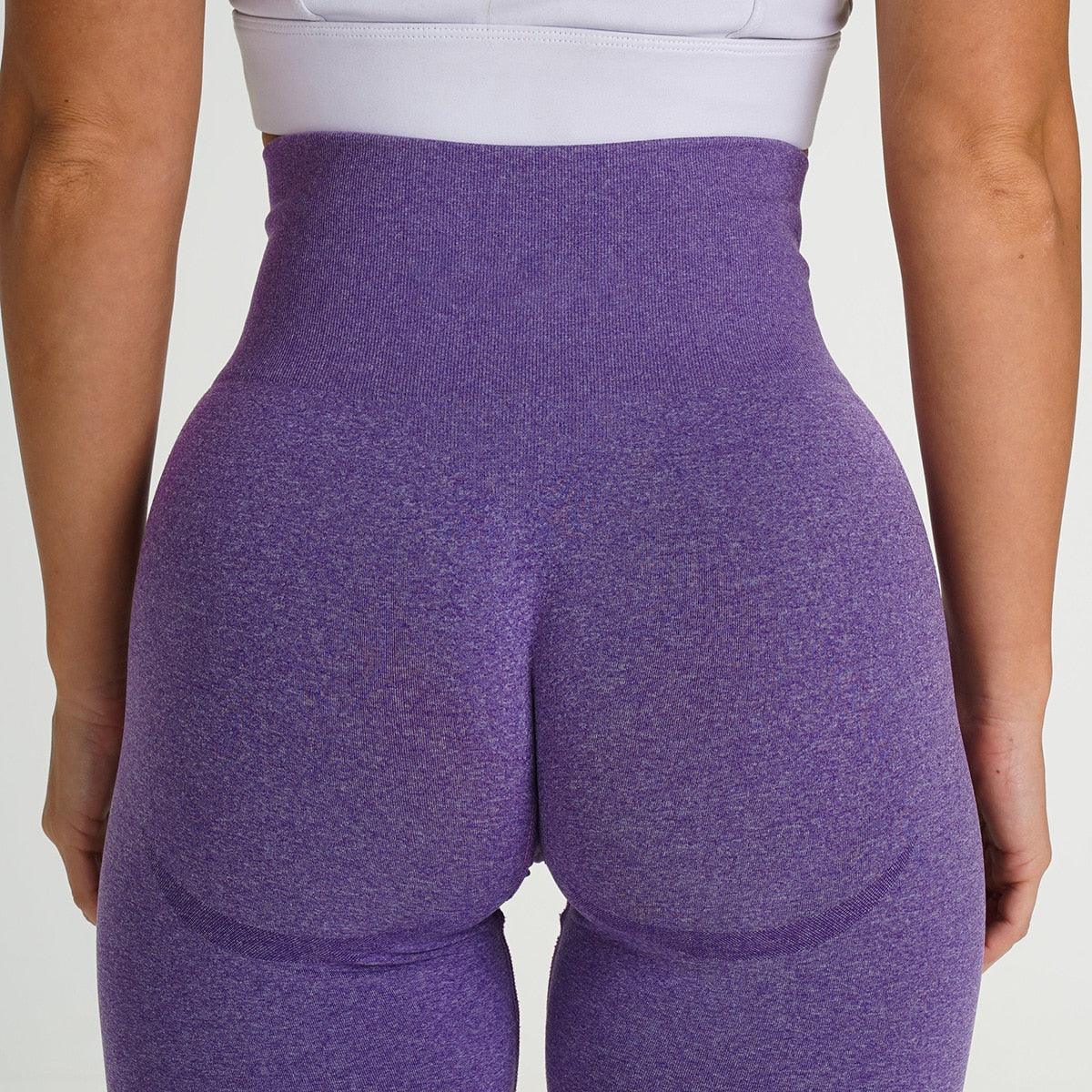 Women's Seamless High Waist Fitness Shorts Ultra Soft Leggings