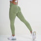 Women's Seamless High Waist Fitness Shorts Ultra Soft Leggings