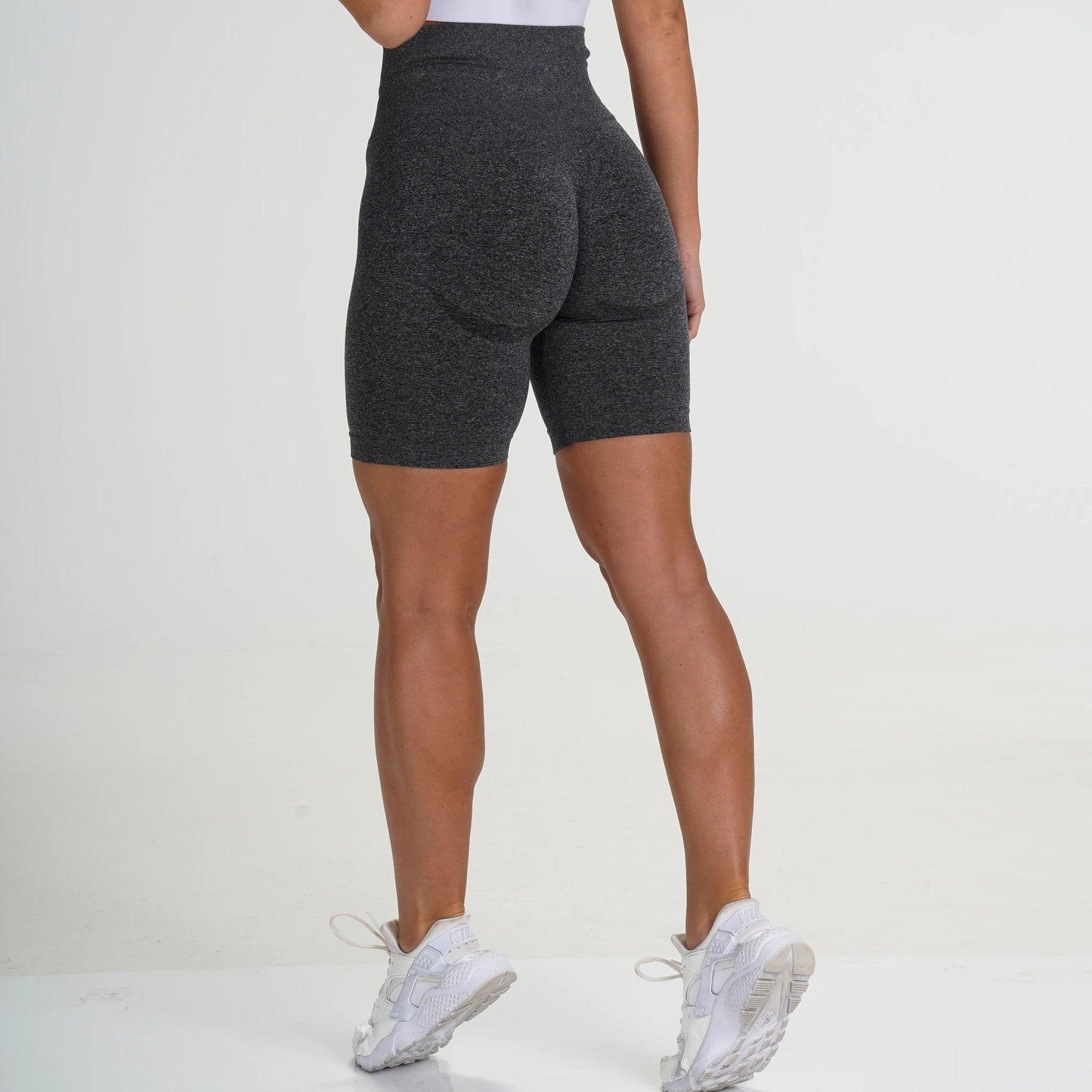 Women's Seamless High Waist Fitness Shorts Ultra Soft Leggings