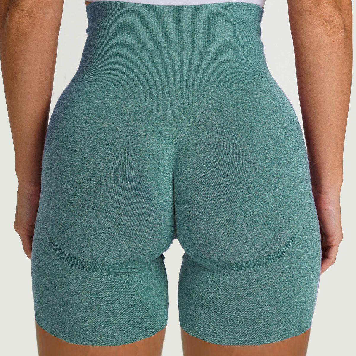 Women's Seamless High Waist Fitness Shorts Ultra Soft Leggings