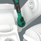 Wera 8100 SA 14 Zyklop Comfort Ratchet Set, 1/4" Drive, Metric, 28 Piece (05005541001)